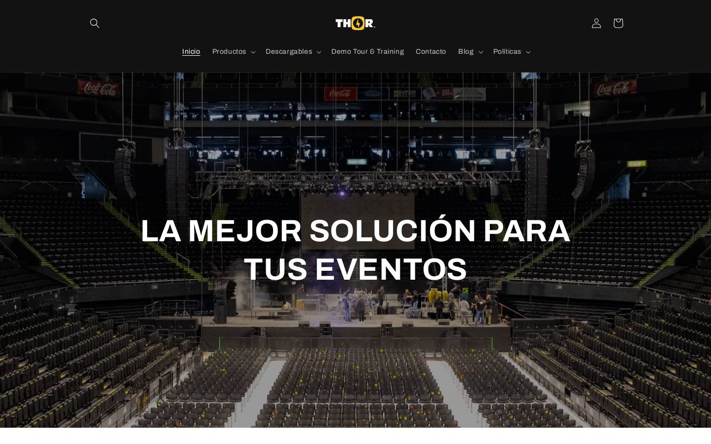 thorled.com homepage screenshot