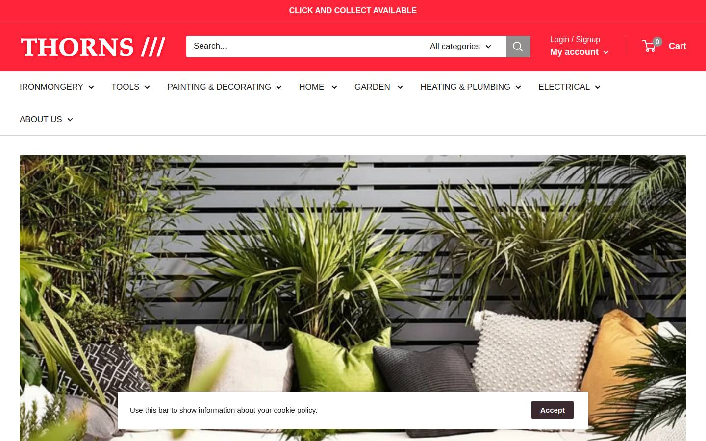 thornsdiy.com homepage screenshot