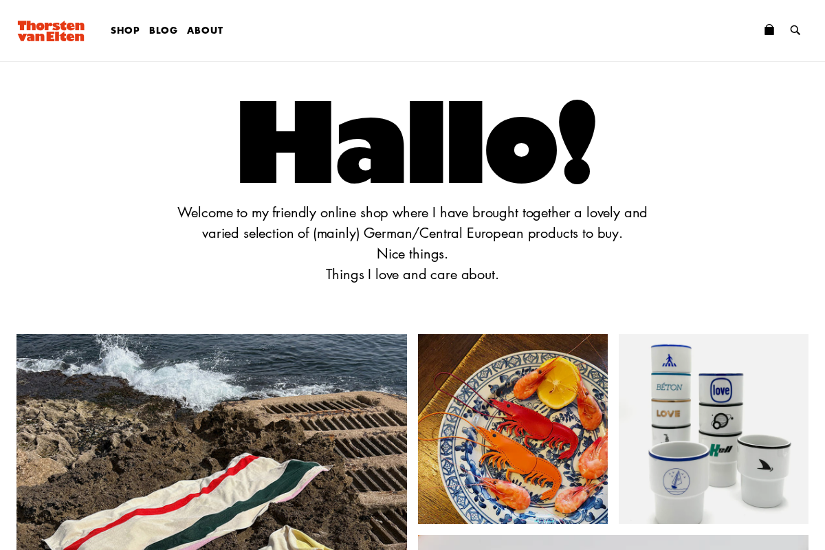 Thorsten van Elten homepage screenshot