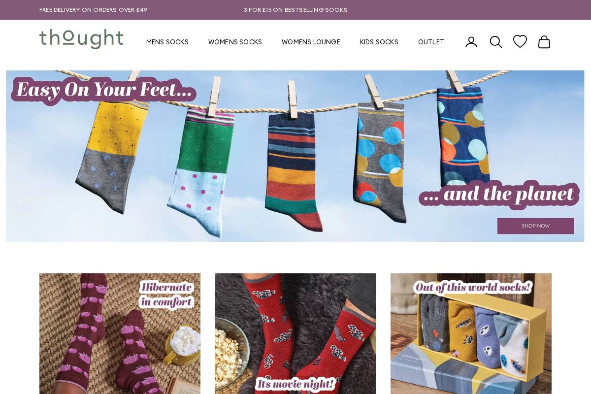 Thoughtsocks homepage screenshot