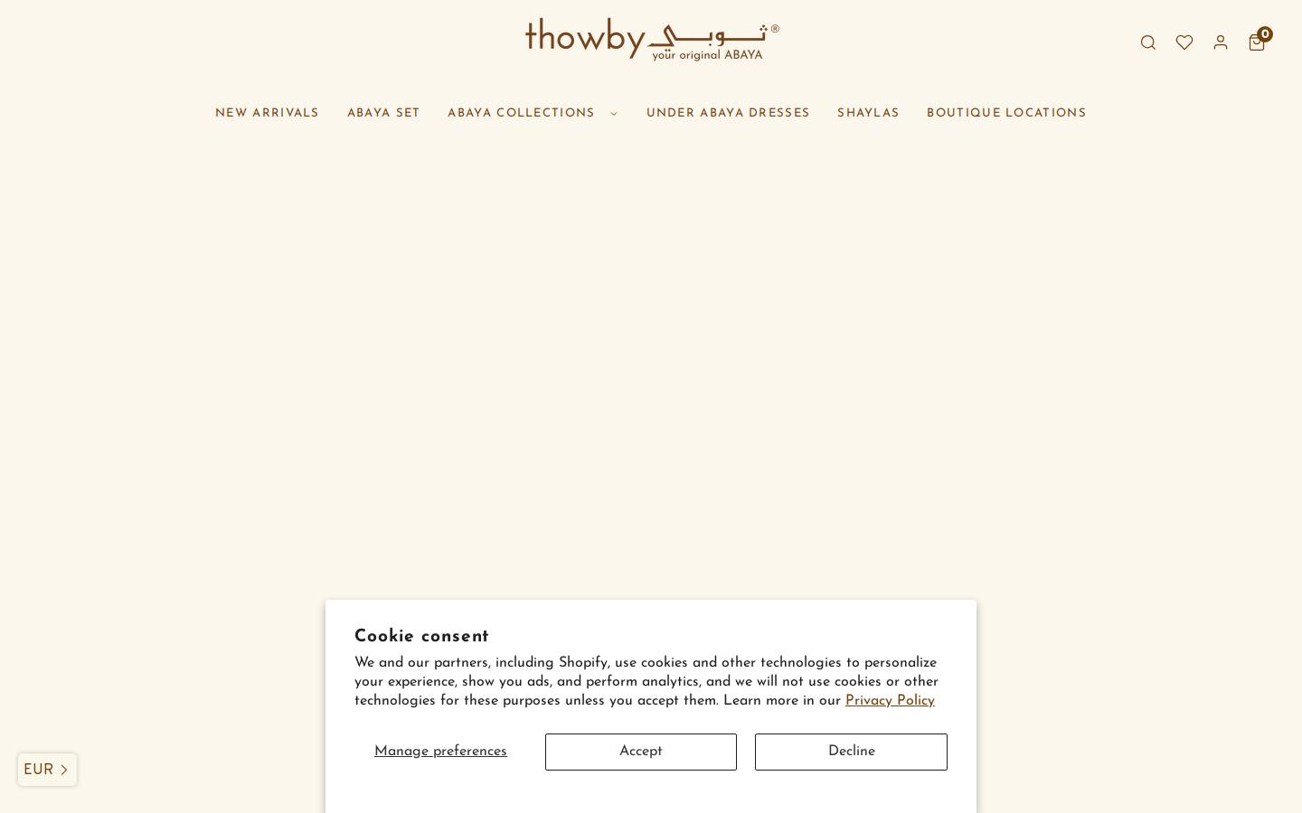 thowby.com homepage screenshot