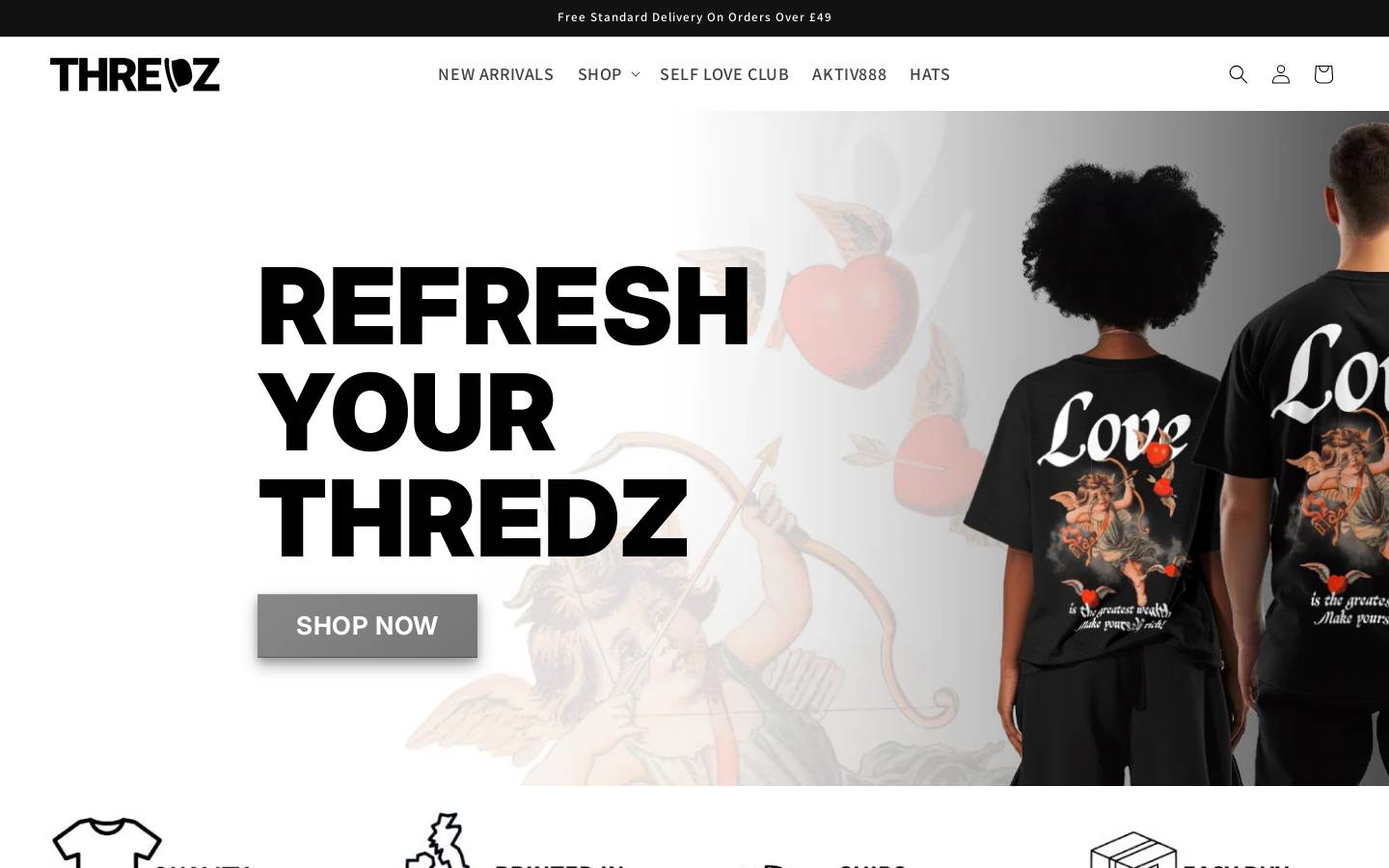 thredz.co homepage screenshot