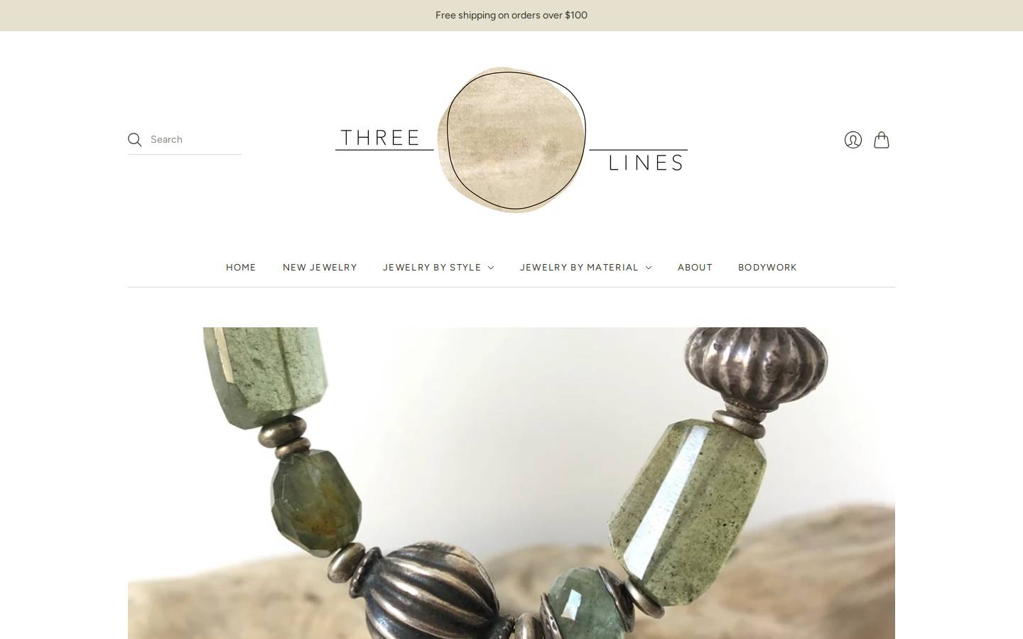 threelinesstudio.com homepage screenshot