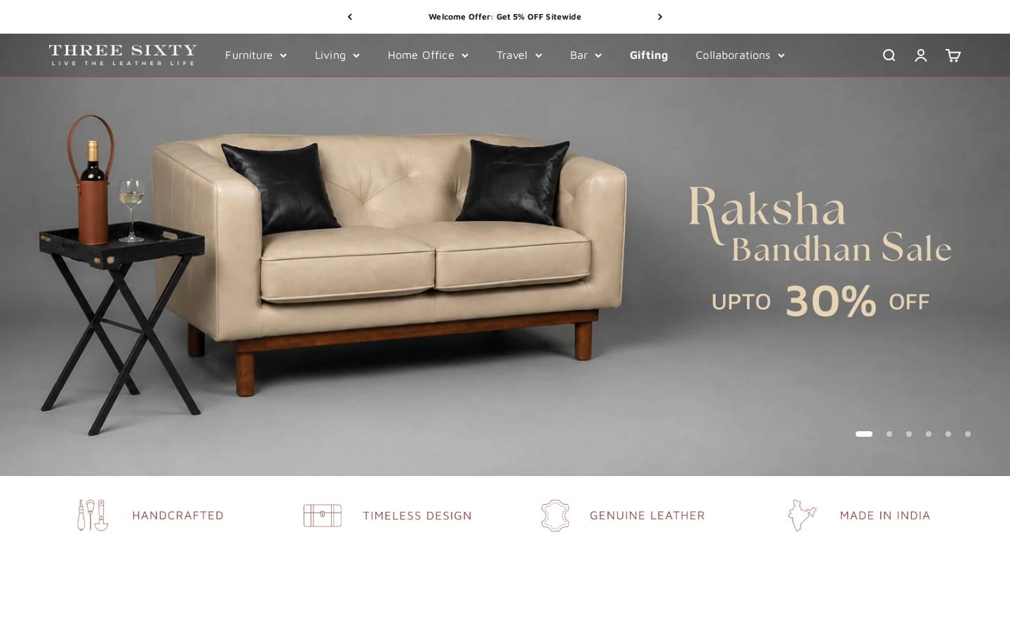 threesixty.life homepage screenshot