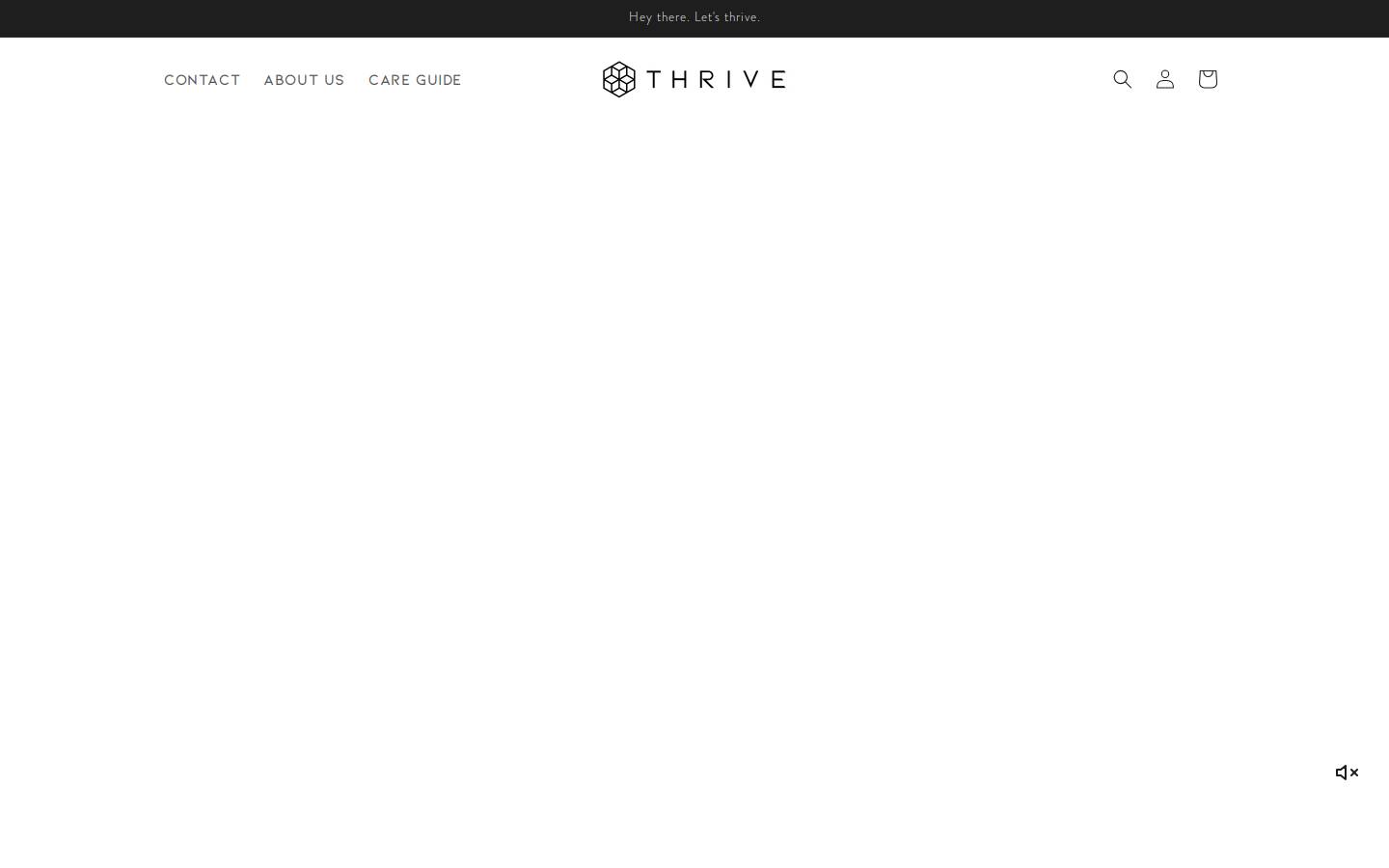 thrivesucculents.com homepage screenshot