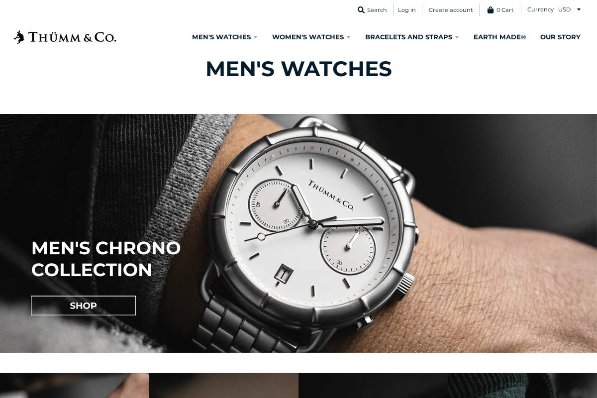 thummco.com homepage screenshot