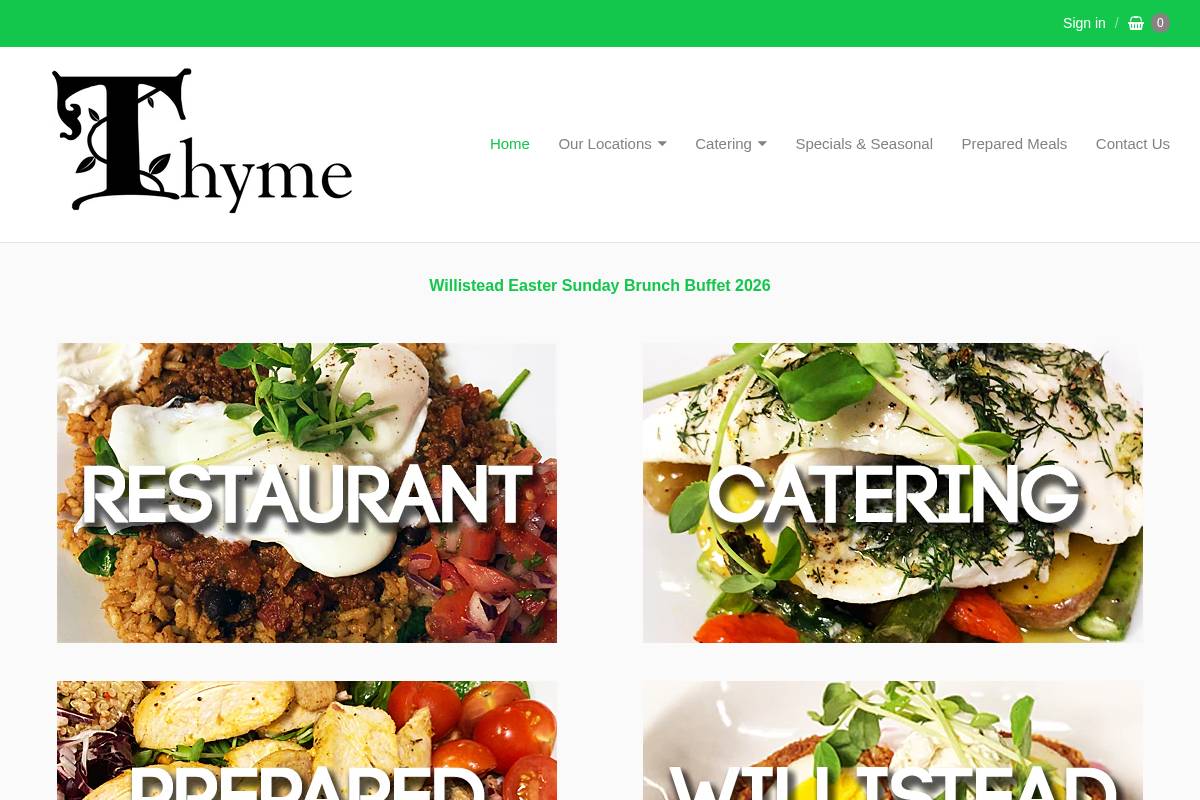 thymetogo.ca homepage screenshot