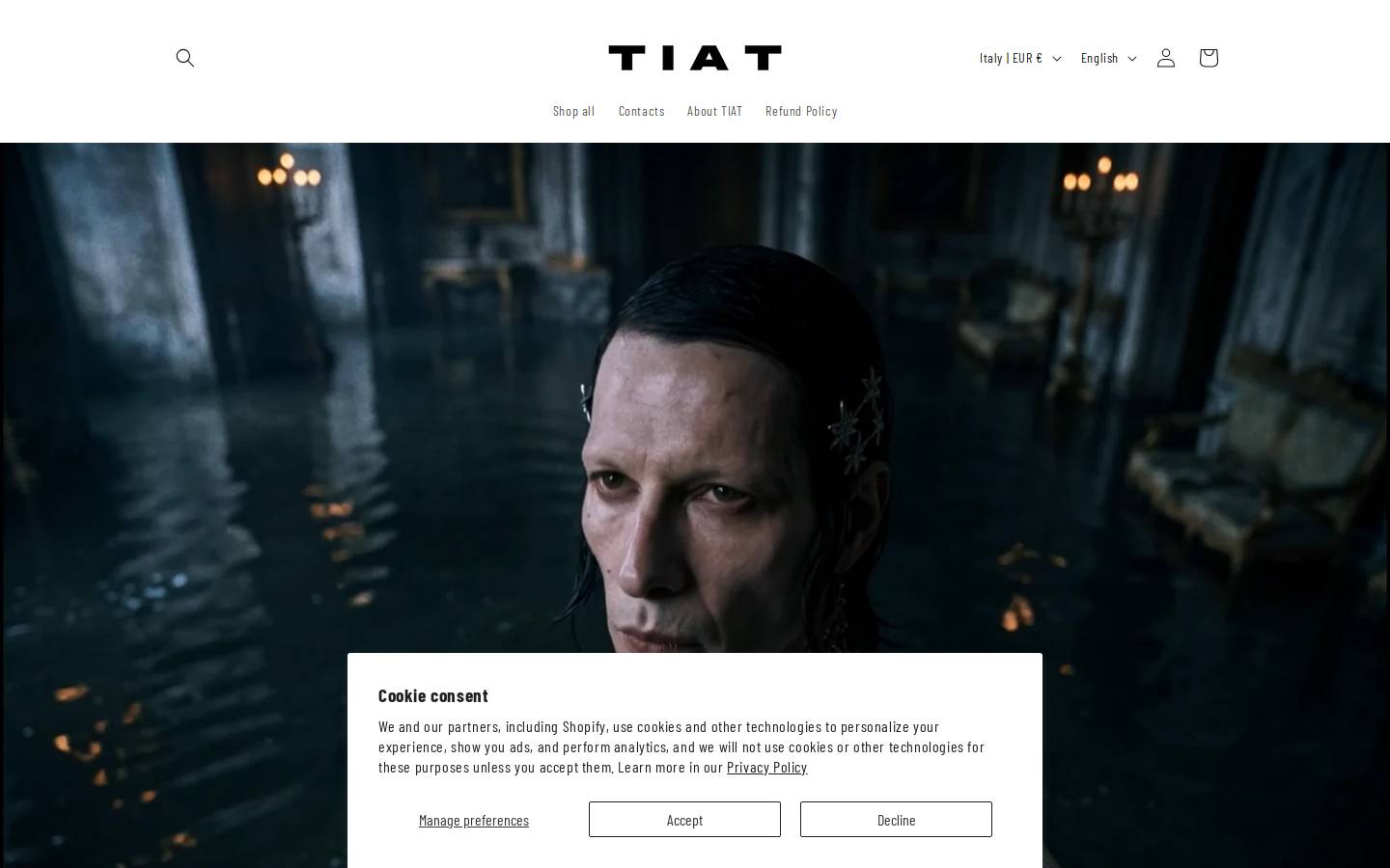 tiat.eu homepage screenshot
