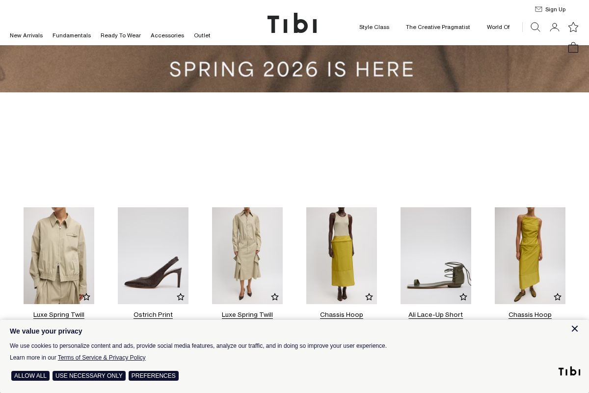 Tibi homepage screenshot