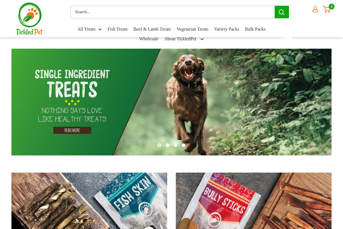 tickledpet.com homepage screenshot