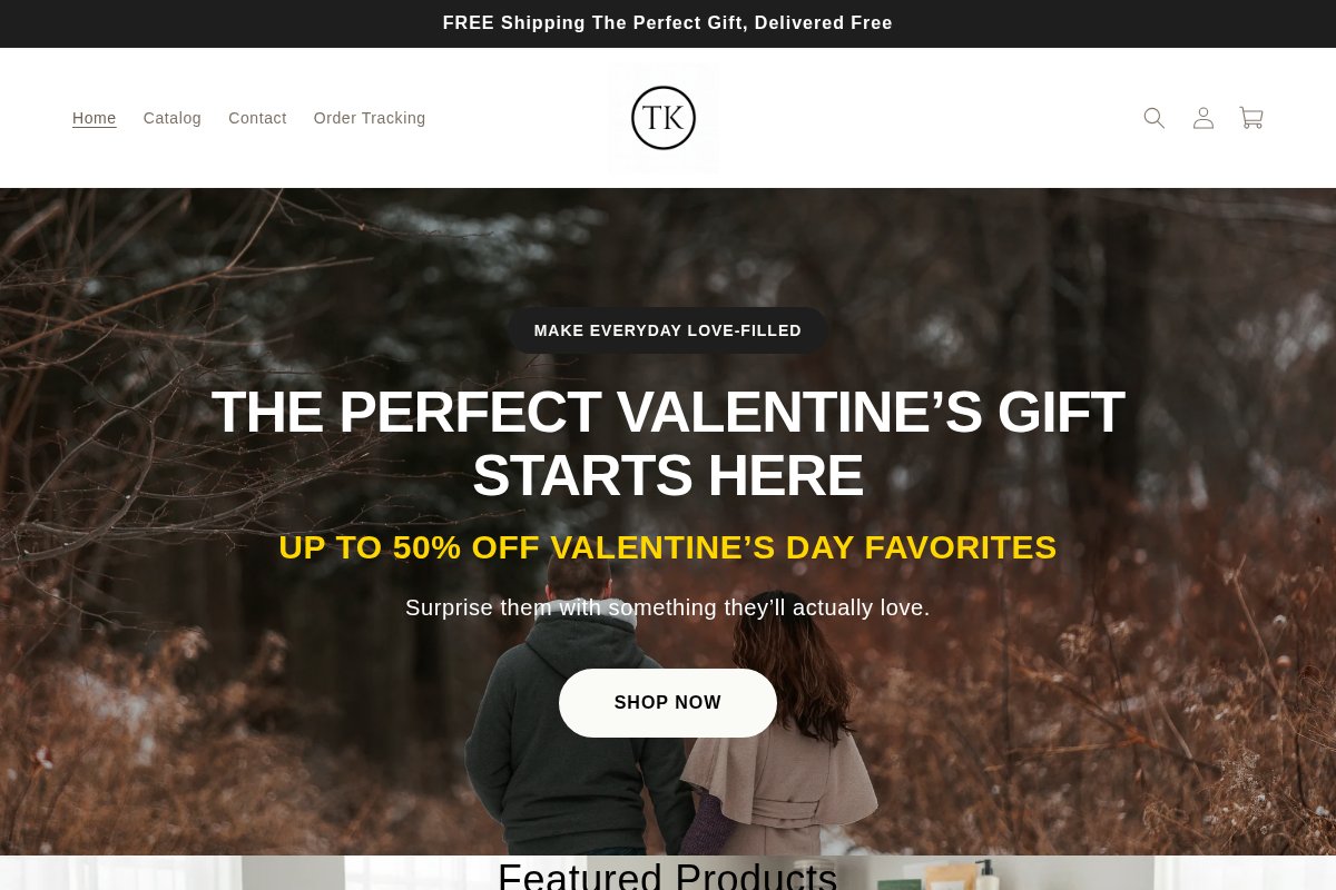 Ticktives homepage screenshot