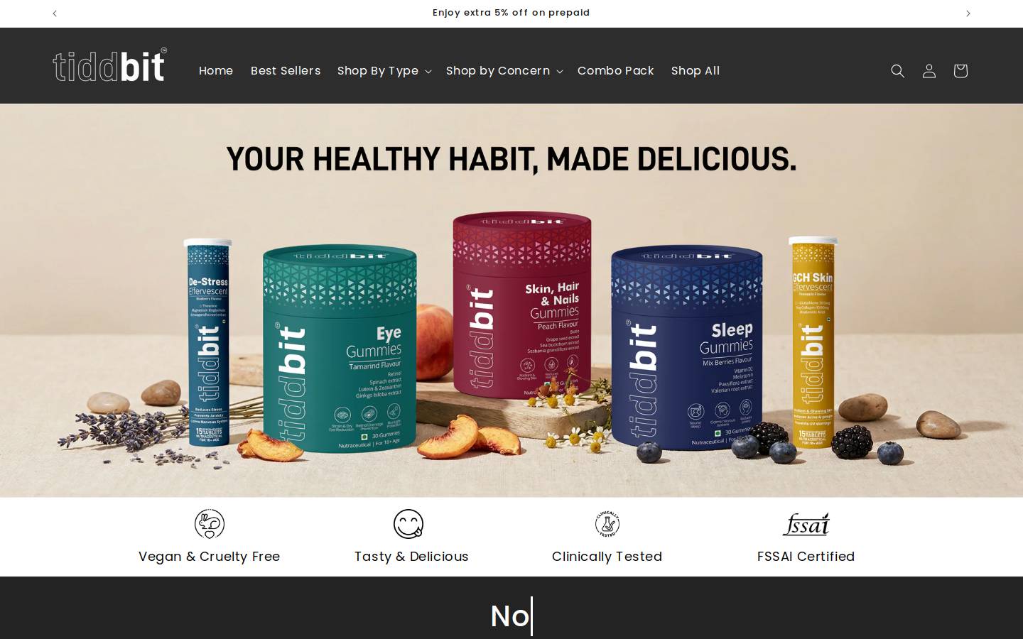 tiddbit.com homepage screenshot