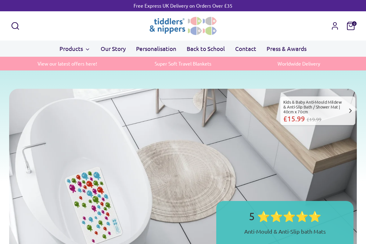 Tiddlers & Nippers homepage screenshot