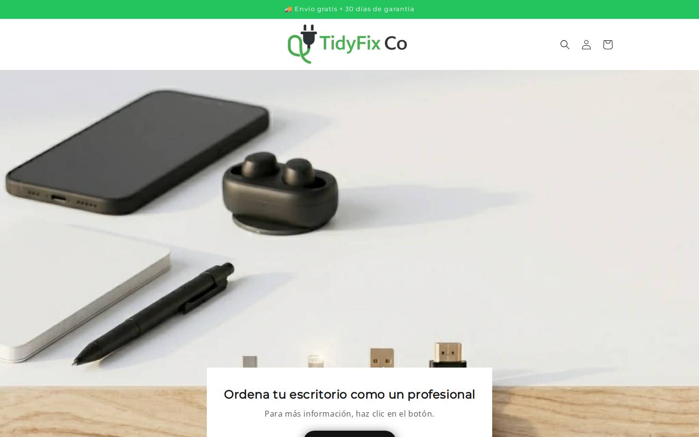 tidyfixco.com homepage screenshot
