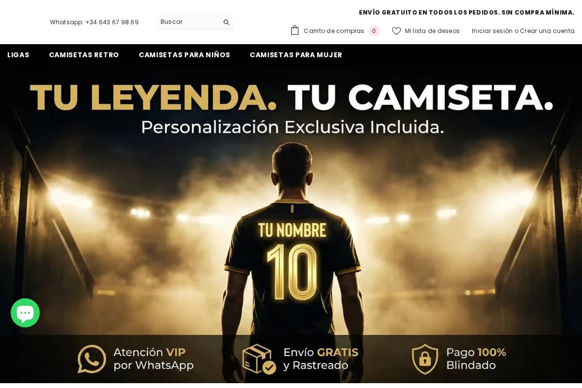 Tiendabotadeoro homepage screenshot