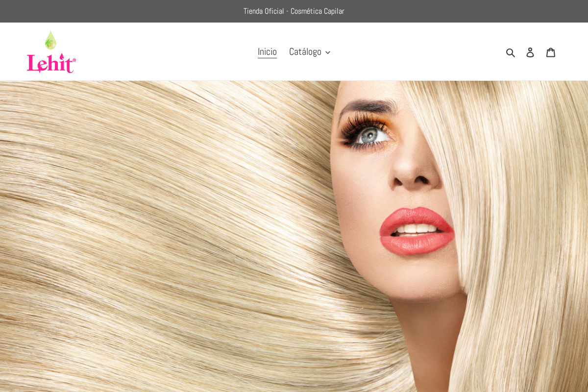 Lehit homepage screenshot