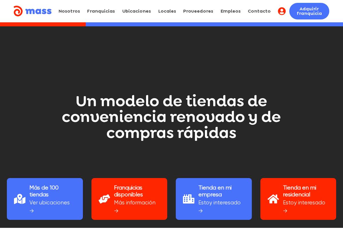 tiendasmass.com homepage screenshot