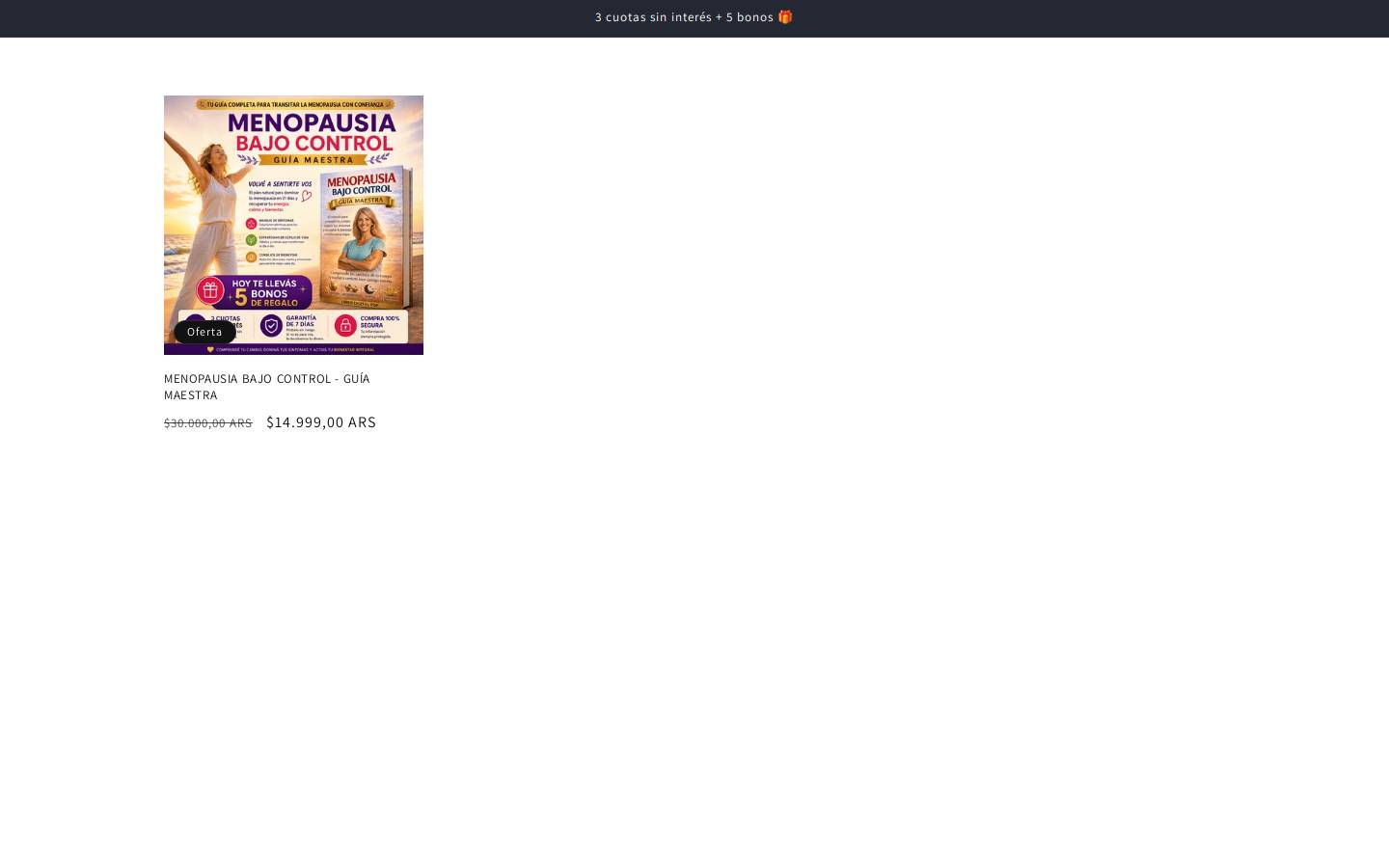 tiendavital.store homepage screenshot