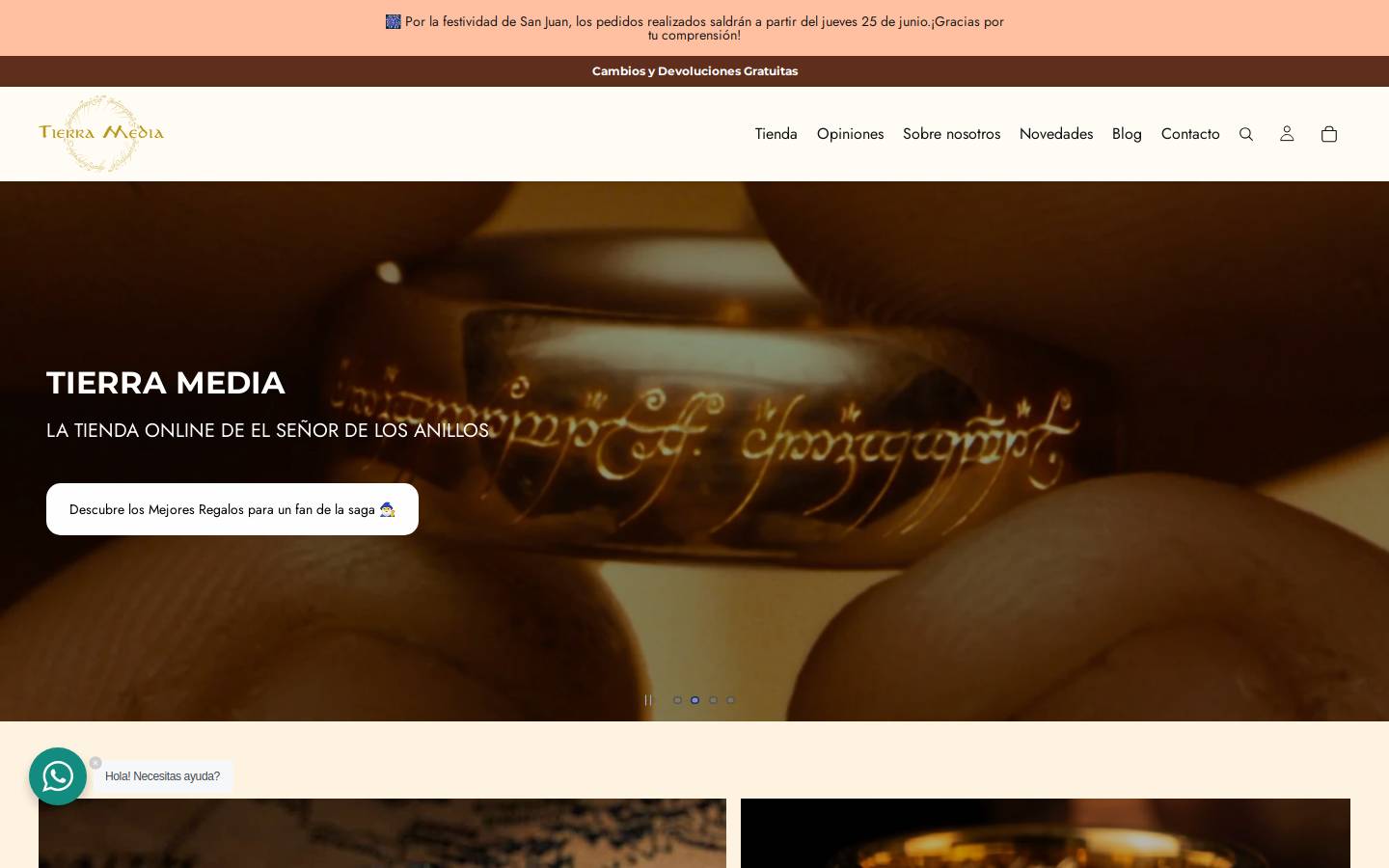 tierramedia.net homepage screenshot
