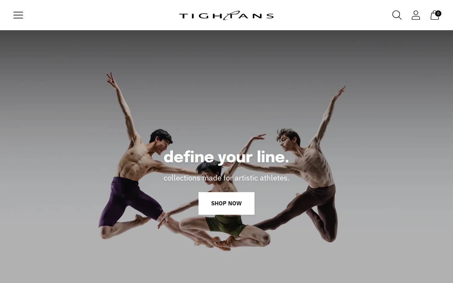 tightans.com homepage screenshot
