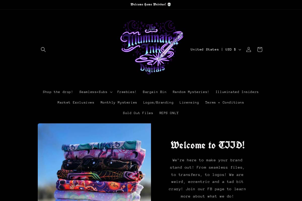tiidigitals.com homepage screenshot