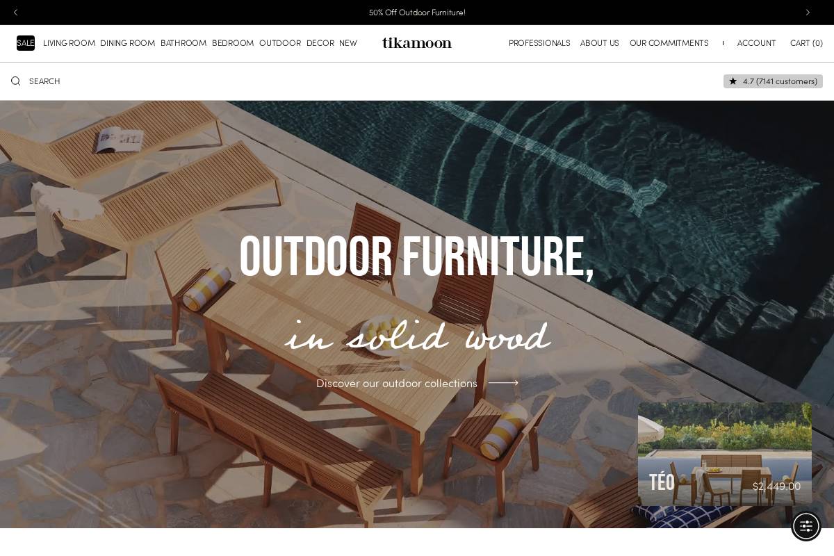tikamoon.co homepage screenshot