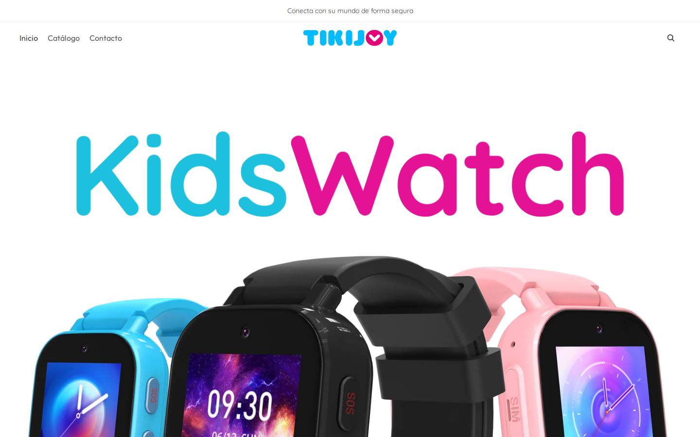 tikijoy.com homepage screenshot