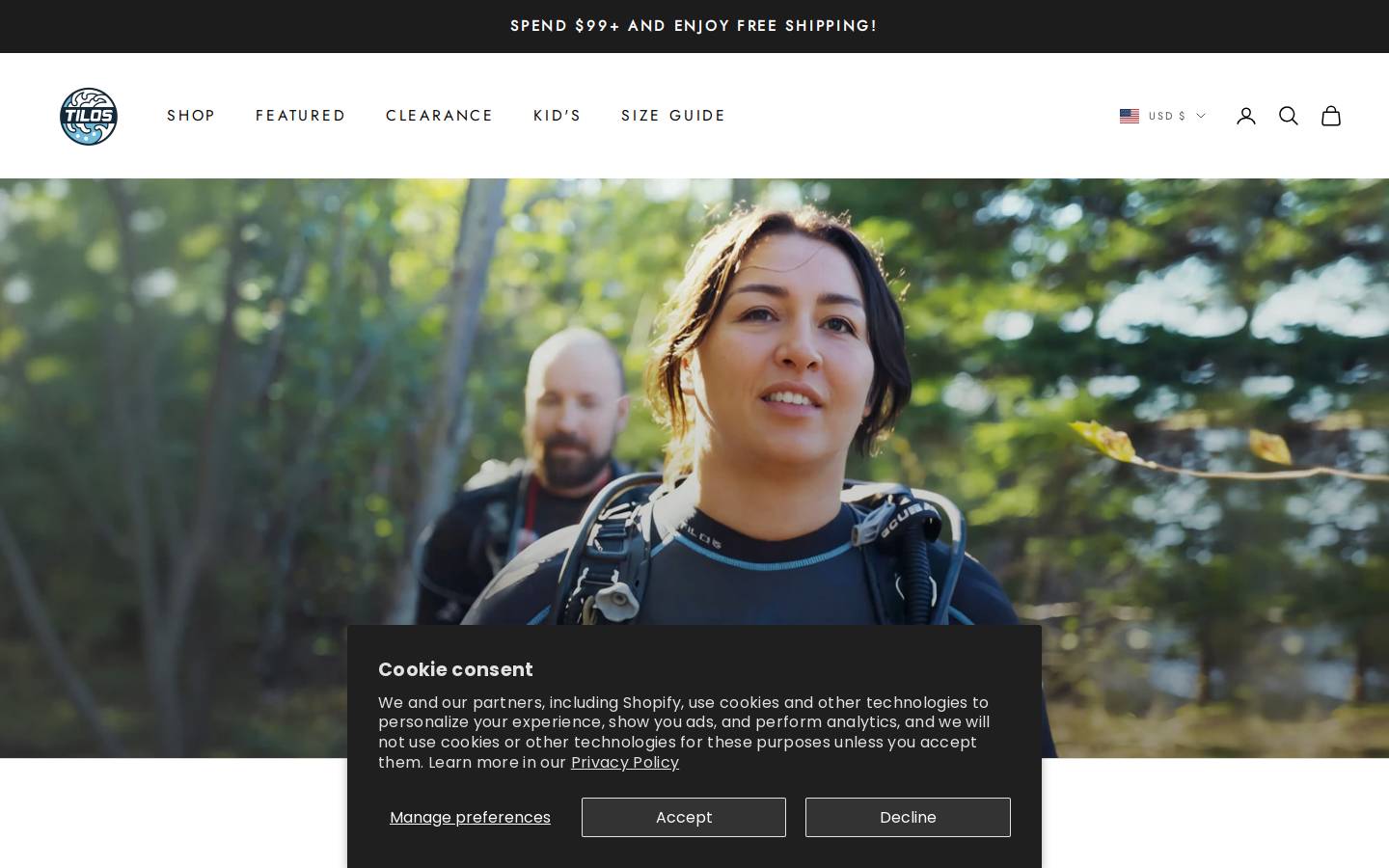 tilos.com homepage screenshot