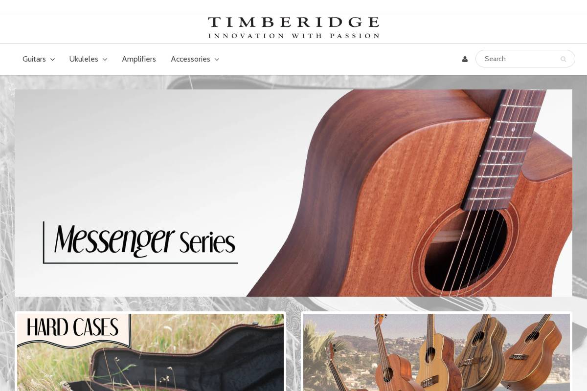 timberidgeguitars.com.au homepage screenshot