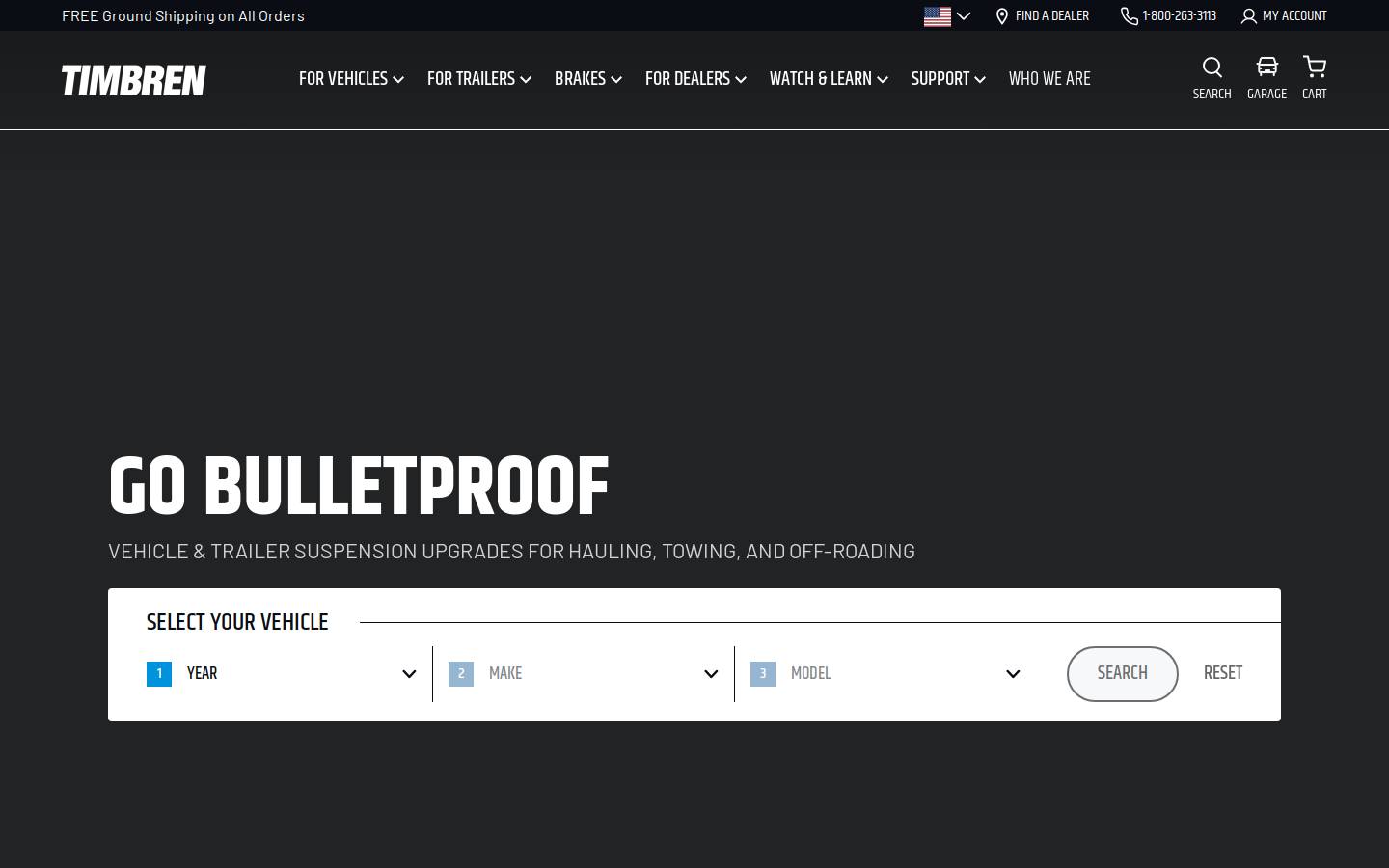 timbren.com homepage screenshot