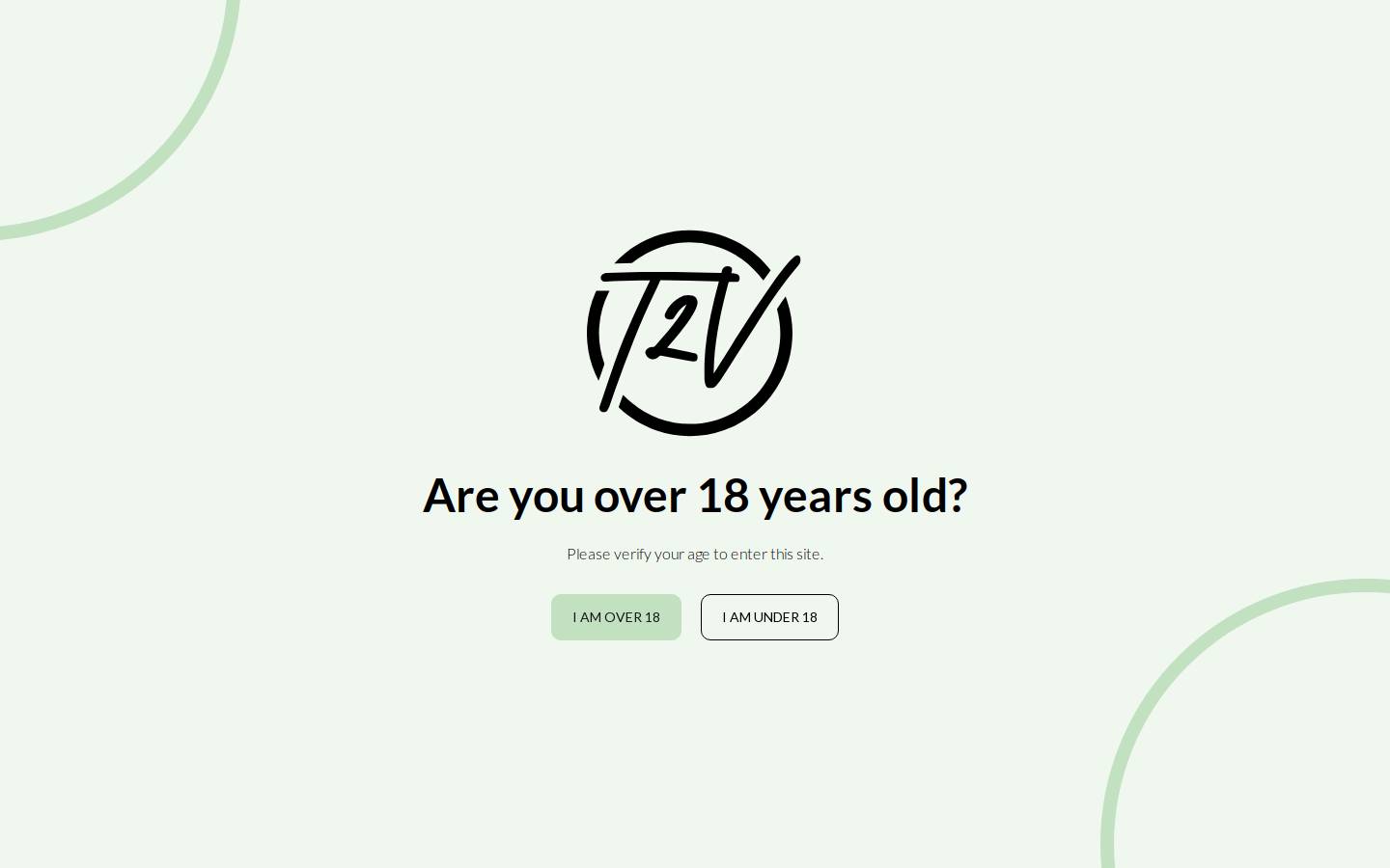 Time2vape homepage screenshot