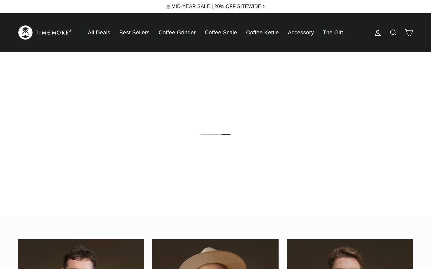 timemore.com homepage screenshot