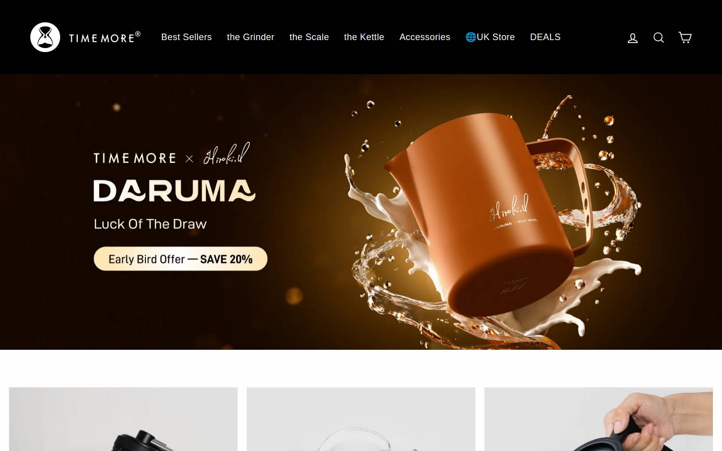Timemoreeu homepage screenshot
