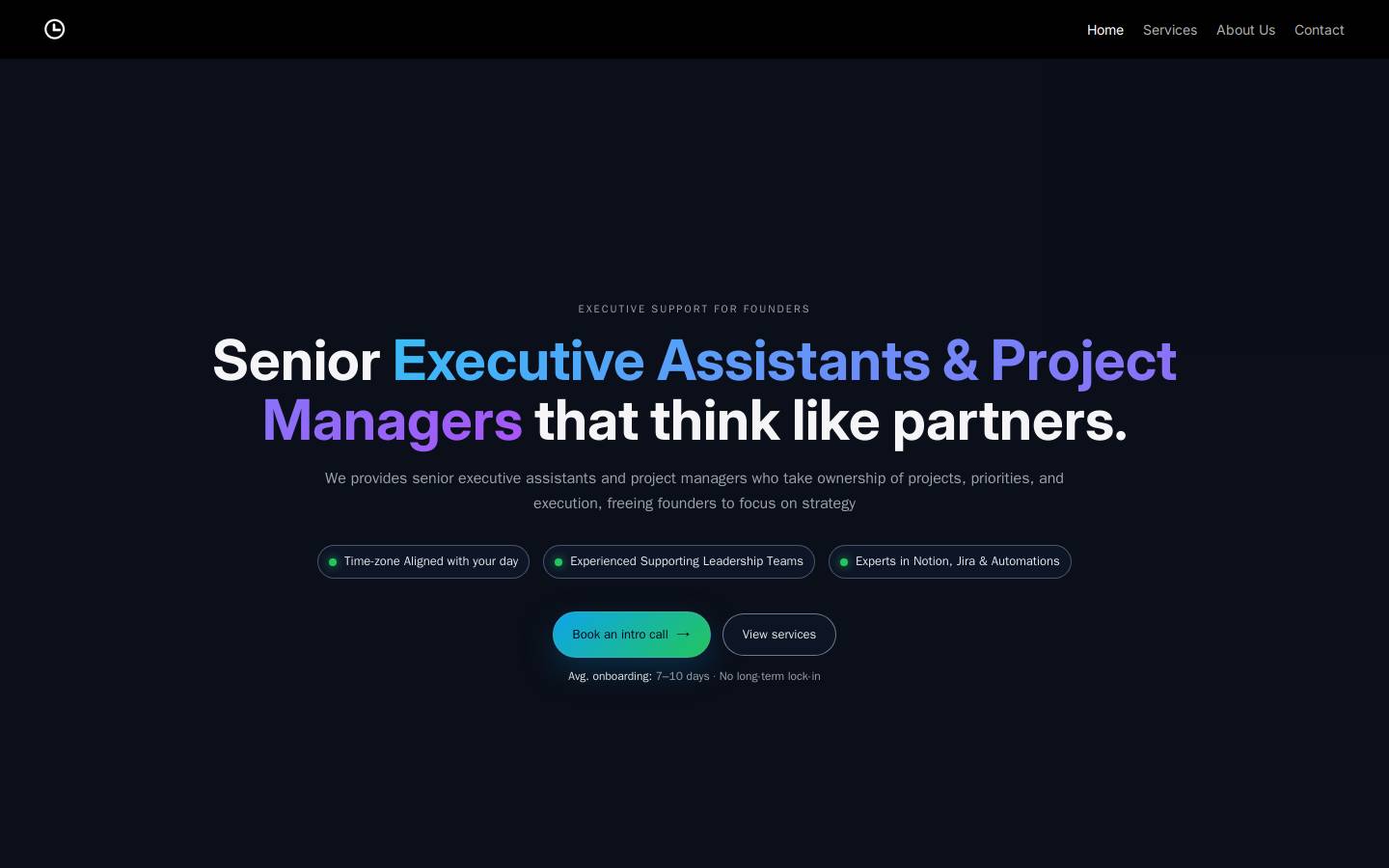 timeplanr.com homepage screenshot