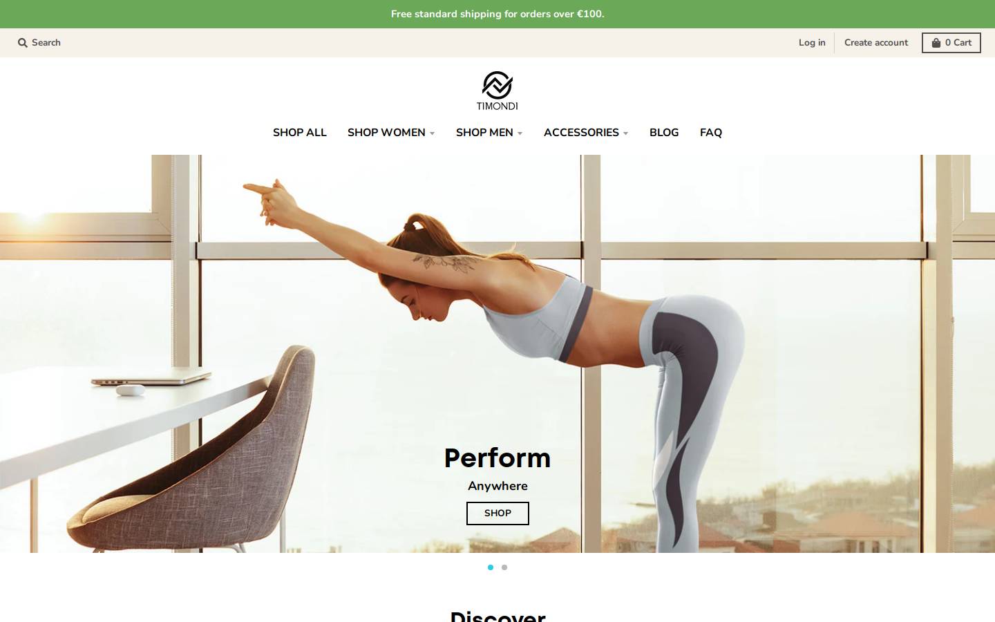timondi.com homepage screenshot