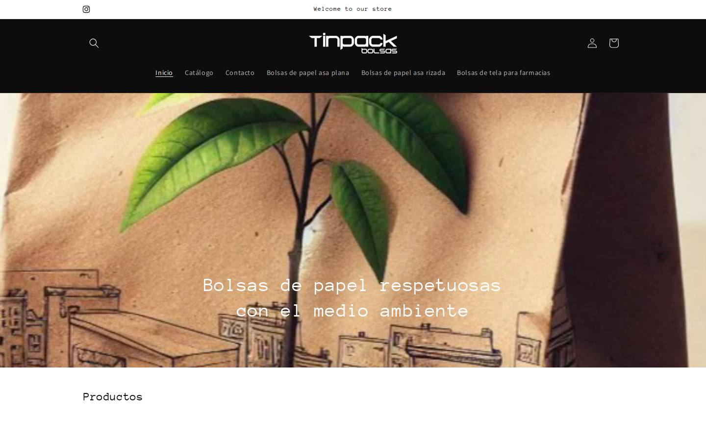 tinpack.es homepage screenshot