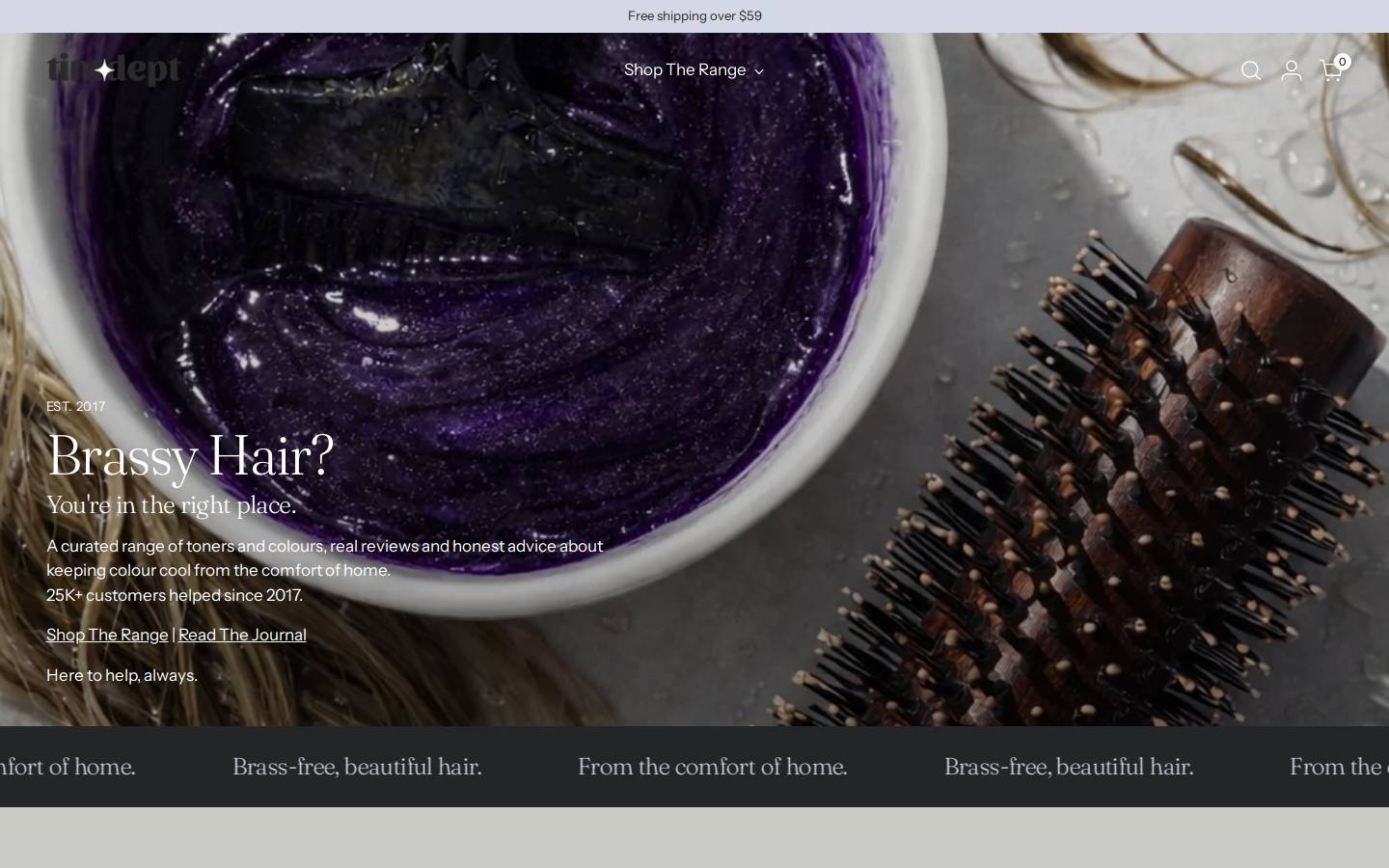 tintdepartment.com.au homepage screenshot