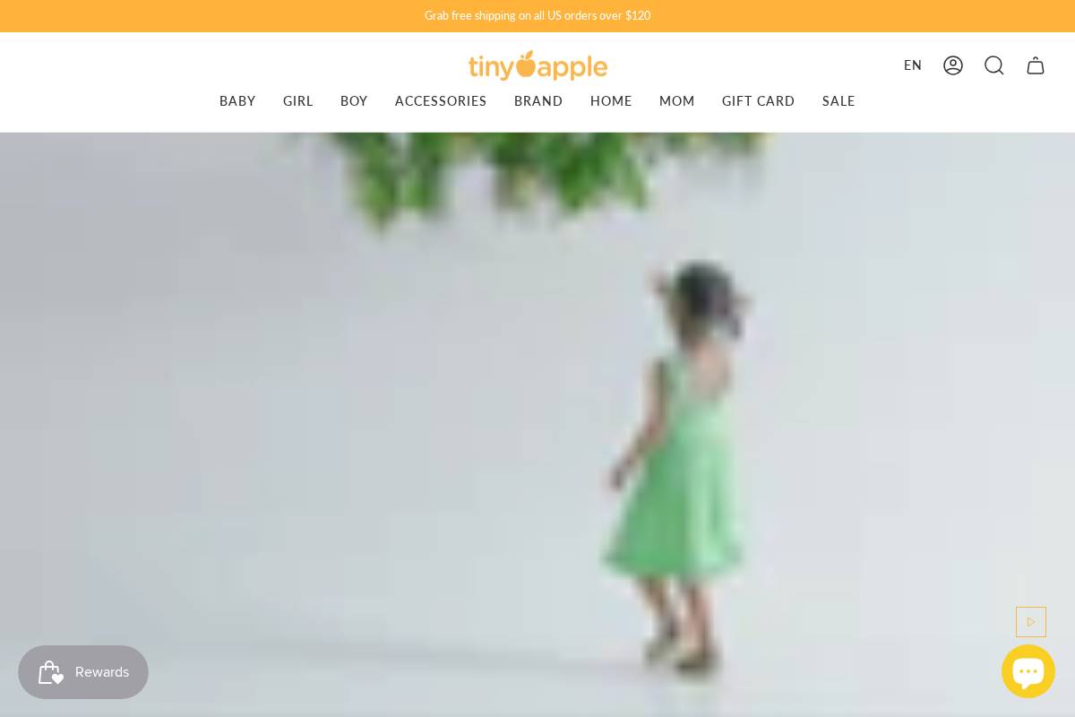 tinyapple.net homepage screenshot