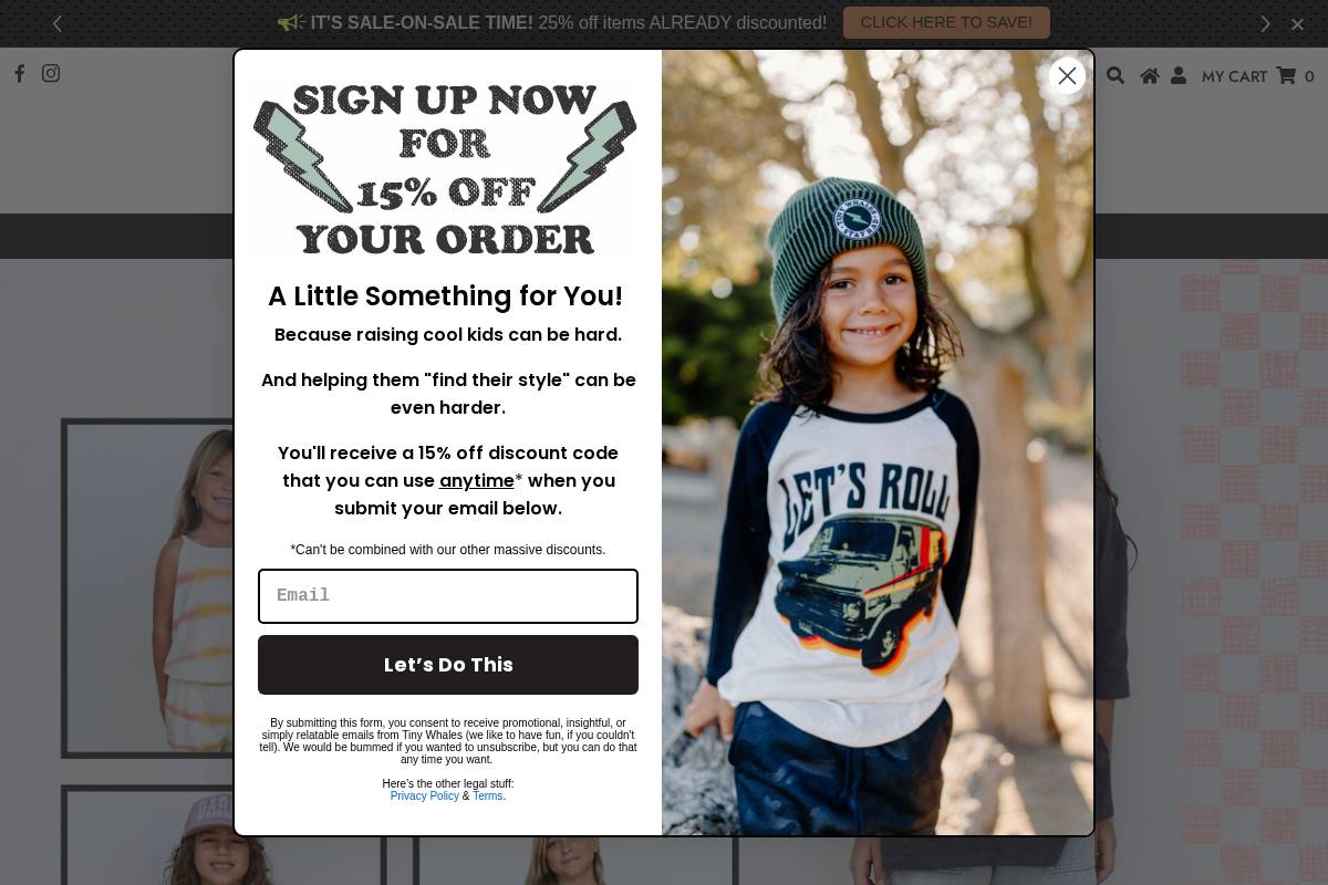 tinywhales.com homepage screenshot