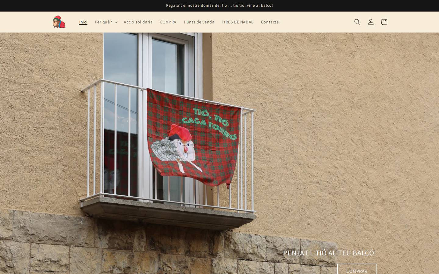 tiocatala.cat homepage screenshot