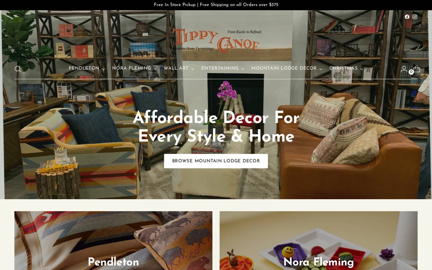 tippycanoedurango.com homepage screenshot