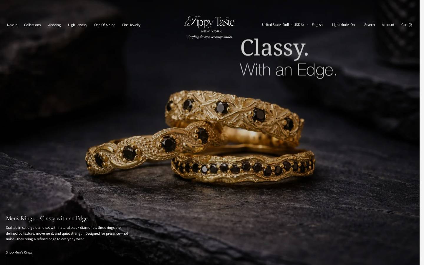 tippytaste.com homepage screenshot
