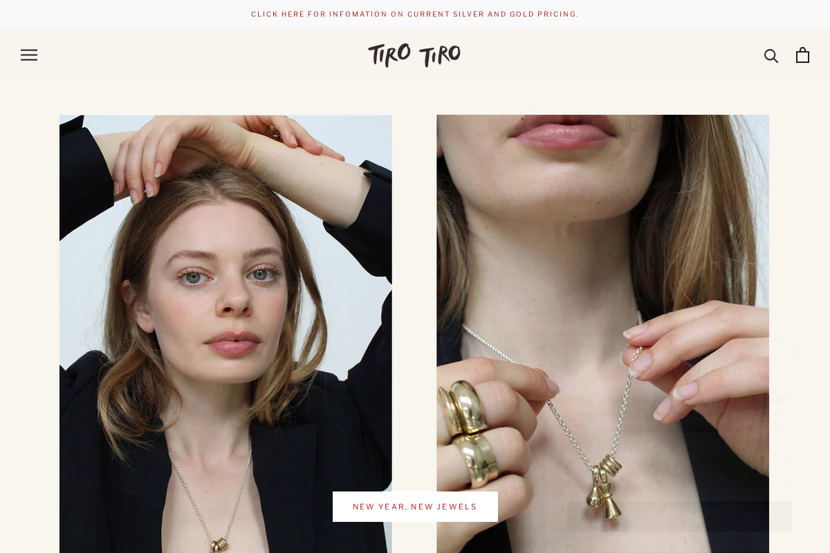 Tiro Tiro homepage screenshot