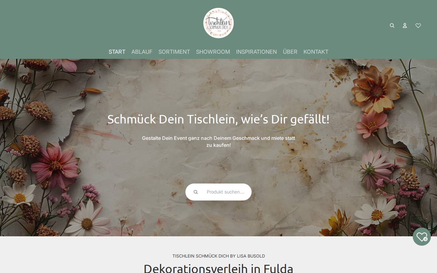tischleinschmueckdich-fulda.de homepage screenshot