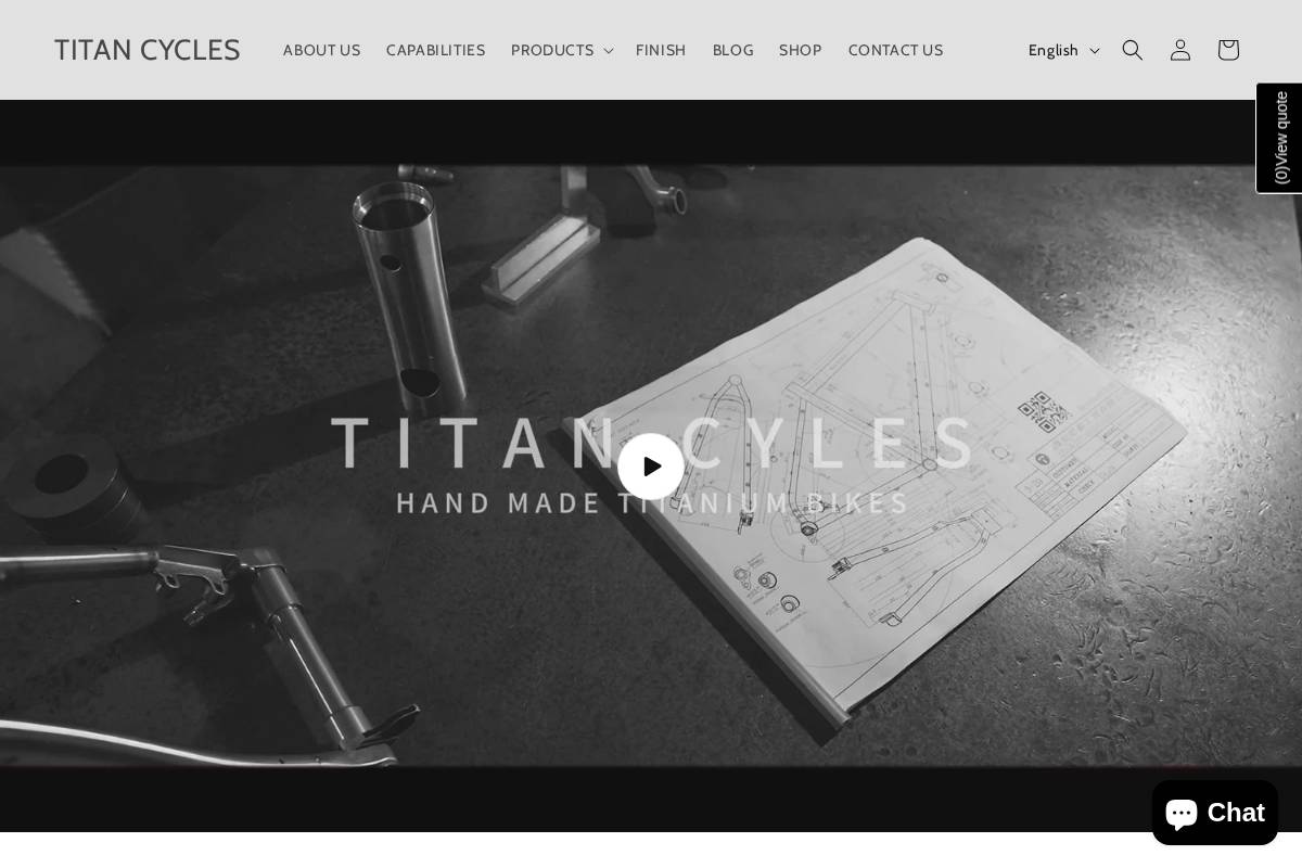 titancycles.com homepage screenshot