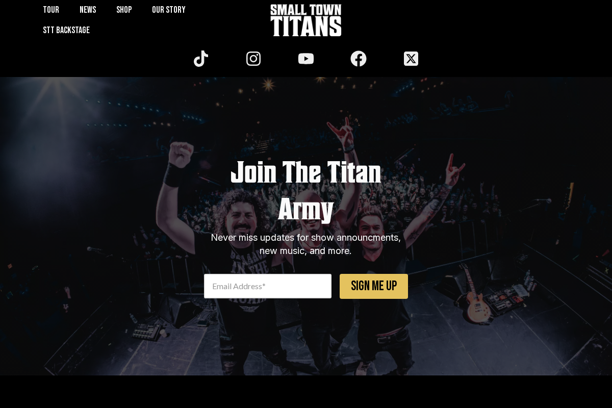 titanfactory.co homepage screenshot