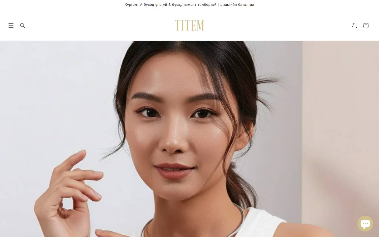 titem.store homepage screenshot