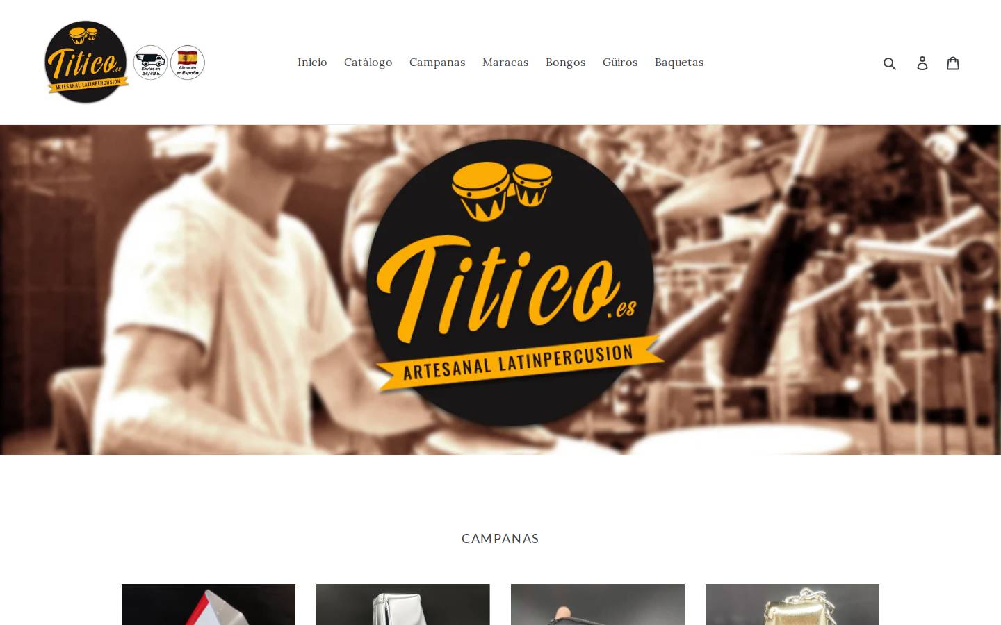 titico.es homepage screenshot