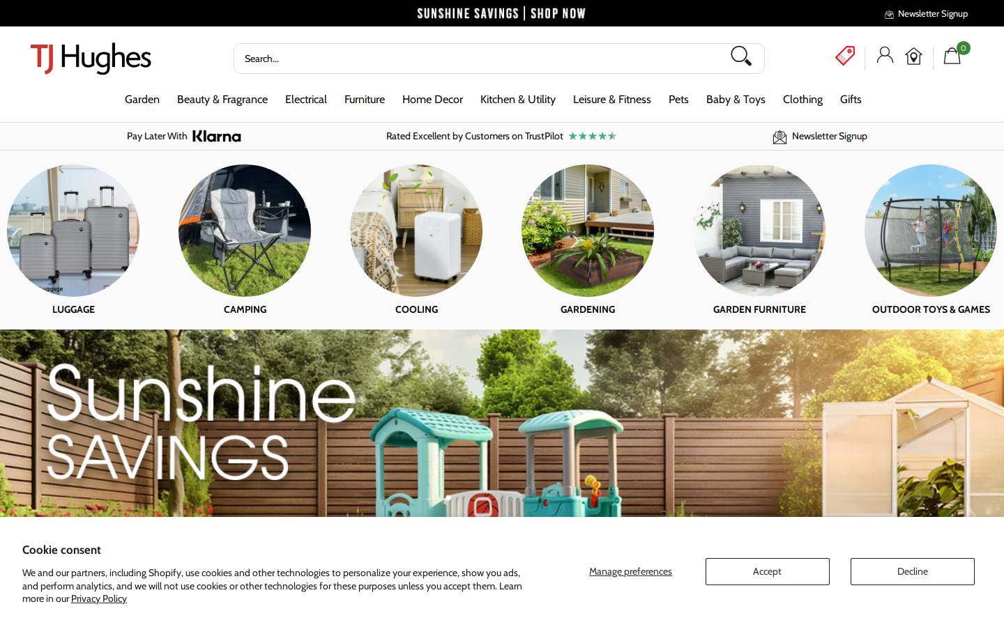 Tjhughes homepage screenshot