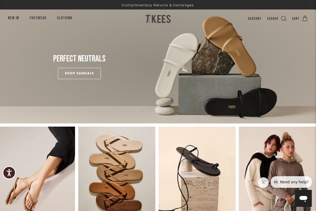 TKEES homepage screenshot